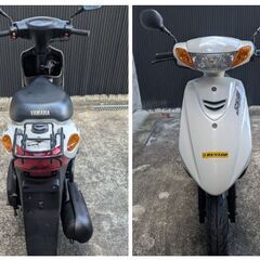 ヤマハ★ジョグ★インジェクション原付スクーター★SA39Jアルミホイール、ディスク上級モデル★Fタイヤ。バッテリー交換済みの画像