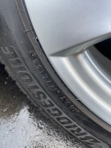 アウディTT 純正ホイール　スタッドレスタイヤ245/45R17 VRX3