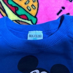 本日までDIA CLUBトレーナー 95 ミッキー ディズニーの画像