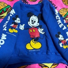 本日までDIA CLUBトレーナー 95 ミッキー ディズニーの画像