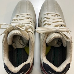 スケッチャーズメンズスニーカーカジュアルシューズウォーキングシューズランニングシューズホワイト白色系26.5センチの画像