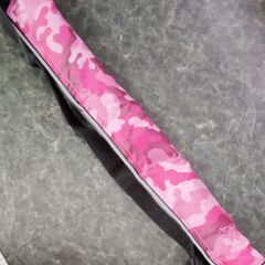 ライフジャケット 自動膨張式 腰巻 ベルトタイプ 迷彩ピンクの画像