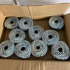 Y6☆2【未使用/2箱まとめ売り】村田産業 連結釘 計5000本 YG-NZ50 シルバー 電気亜鉛めっき 41028M04 ジの画像