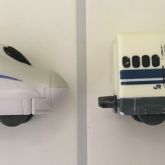 お風呂で新幹線　はやぶさ　ドクターイエローの画像