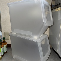収納　ふたづき付きボックスの画像