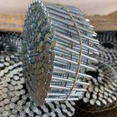 Y6 村田産業 くぎYG-NZ50シルバー 250本×10巻 電気亜鉛めっき ※2箱セット(1箱使いかけ) 41028M06　ジの画像