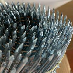 Y6 村田産業 くぎYG-NZ50シルバー 250本×10巻 電気亜鉛めっき ※2箱セット(1箱使いかけ) 41028M06　ジの画像