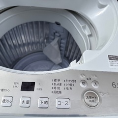 🟧洗濯機番号110 SHARP 2024年製 6kg 大阪府内全域配達無料 設置動作確認込み 保管場所での引取は値引きしますの画像