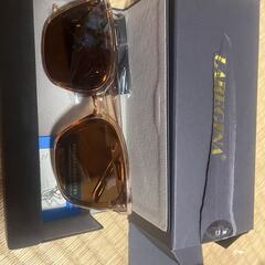 【新品・未使用】LAREGINA 偏光サングラス ブラウン 男女兼用 UV400カット✨ 京王線駅受け渡し可／配送可（送料実費）の画像