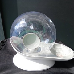 猫の水やりの画像