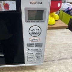 東芝 電子レンジ ER-SS17A 2019年の画像