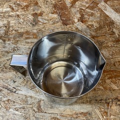 (s7623) 業務用 口付 水マス 2L ステンレス 計量カップ 厨房用品 キッチン用品の画像