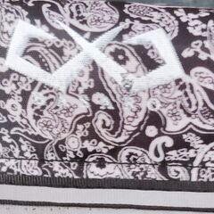  ライフジャケット 自動膨張式 腰巻 ベルトタイプ　ブラックペイズリー　BASARO の画像