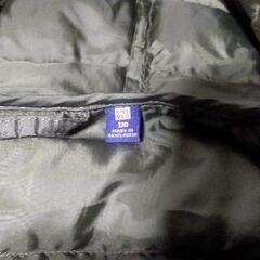 《ユニクロ》フード付ダウン(130)の画像