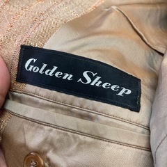 Golden Sheep 　ジャケット　　持ち主　写真入り　サイズ不明ですの画像