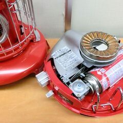 アラジン カセットボンベ式 ポータブルガスストーブ レッド SAG-BF01-R 2018年製 アウトドア 災害、非常用にも 暖房器具 札幌 西区 西野の画像