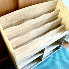 LOWYA おもちゃ収納棚の画像