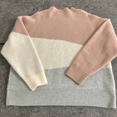 GLACIER ボーダーセーター Lサイズの画像