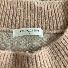 GLACIER ボーダーセーター Lサイズの画像