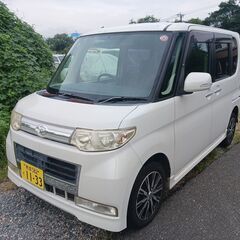 ダイハツ タントカスタム車検たっぷり付いています！！の画像