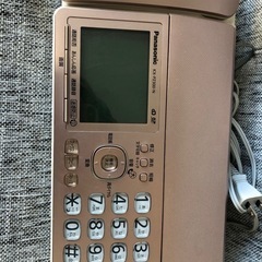 Panasonic 
FAX  子機付き 電話の画像