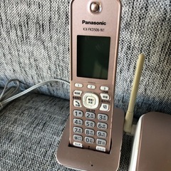Panasonic 
FAX  子機付き 電話の画像
