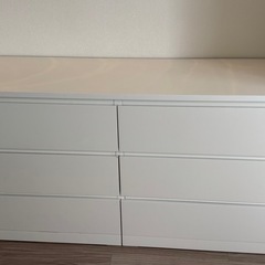 至急【11/4まで】IKEA MALM タンス　ドロワー　チェスト　　棚の画像
