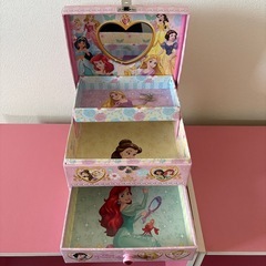 プリンセスアクセサリー収納BOXの画像