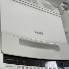 送料・設置込み可　洗濯機　7kg HITACHI 2019年【分解クリーニング済み】の画像