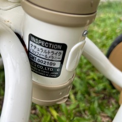 持ち手付き三輪車の画像