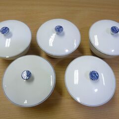 蓋付 湯のみ ５客 木箱の画像