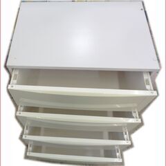 【￥3300】アイリスオーヤマ カラーハイブリッドチェスト CHC-004 4段 収納の画像