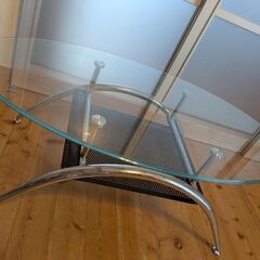 透明テーブルの画像