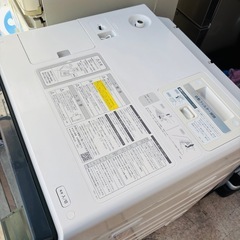 直接引き取り10,000円引き⭐︎大阪府下又は近郊は配送設置込み🉑 SHARP 11/6kgドラム式洗濯乾燥機 ES-W112-SL 2019年製/MPJ105-21の画像