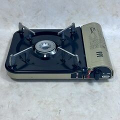 A8143【お買い得商品‼】西宮金属  カセットコンロ ガスコンロ 卓上コンロ　1994年製 鍋 すき焼き しゃぶしゃぶ 鍋パーティ コンパクト 小型  N-300Aの画像