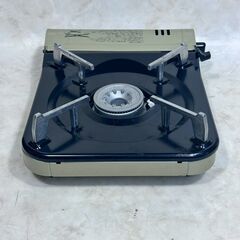 A8143【お買い得商品‼】西宮金属  カセットコンロ ガスコンロ 卓上コンロ　1994年製 鍋 すき焼き しゃぶしゃぶ 鍋パーティ コンパクト 小型  N-300Aの画像