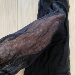 黒レッグウォーマー二足セットの画像