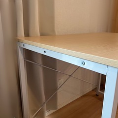 サンワダイレクト シンプルワークデスク 幅90cm×奥行60cmの画像