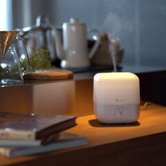 【訳あり】+Style 加湿器 アロマ対応 Alexa Google Homeの画像