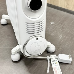 A1744🌟配達♻️設置🉑‼️ デロンギオイルヒーター RHJ45M1115-LG 1500W🌟動作確認済⭕️保証付き✅の画像