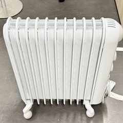 A1744🌟配達♻️設置🉑‼️ デロンギオイルヒーター RHJ45M1115-LG 1500W🌟動作確認済⭕️保証付き✅の画像