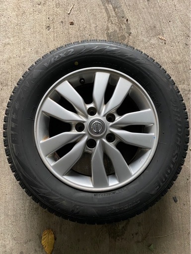 スタッドレスタイヤ　ブリヂストンVRX2 195/65R15