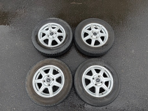 軽自動車用ブリヂストンスタッドレス＋アルミホイールセット