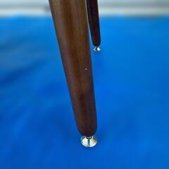 【受け渡し予定者決定】🪞ガラス天板 センターテーブル／リビングテーブルの画像