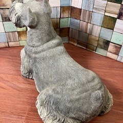 SANDICAST サンディキャスト シュナウザー グレー　置き物　レトロの画像