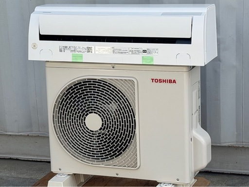 P143◇東芝 エアコン◇主に6畳◇2024年製◇内部乾燥◇RAS-N221MA