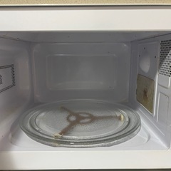 半年使用！電子レンジ！の画像
