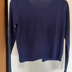セシルマクビー　ネイビー　カーディガン　サイズMの画像