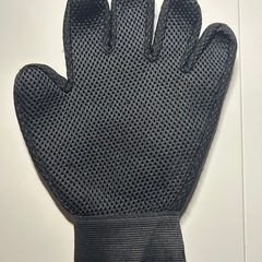 ペットのブラッシング用手袋①の画像
