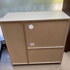 W2510-669 ニトリレンジボード　収納家具　中古美品　キズ汚れ有りの画像